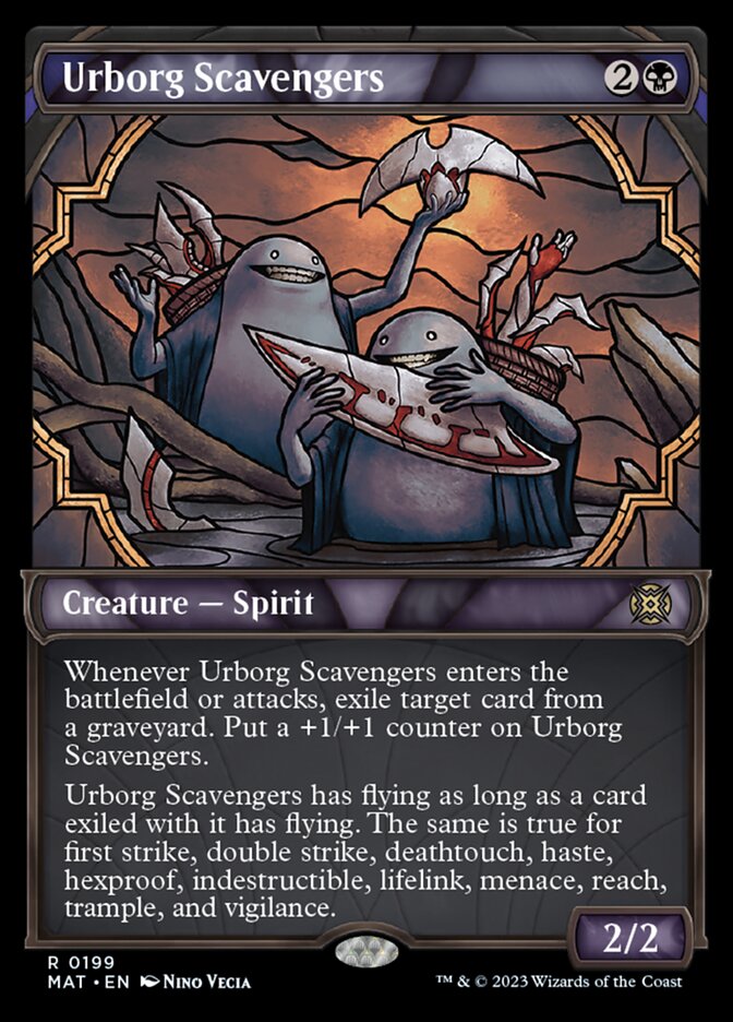 Urborg Scavengers (Showcase Halo Foil) [March of the Machine: The Aftermath] | Pegasus Games WI