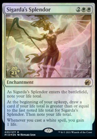 Sigarda's Splendor [Innistrad: Midnight Hunt Prerelease Promos] | Pegasus Games WI