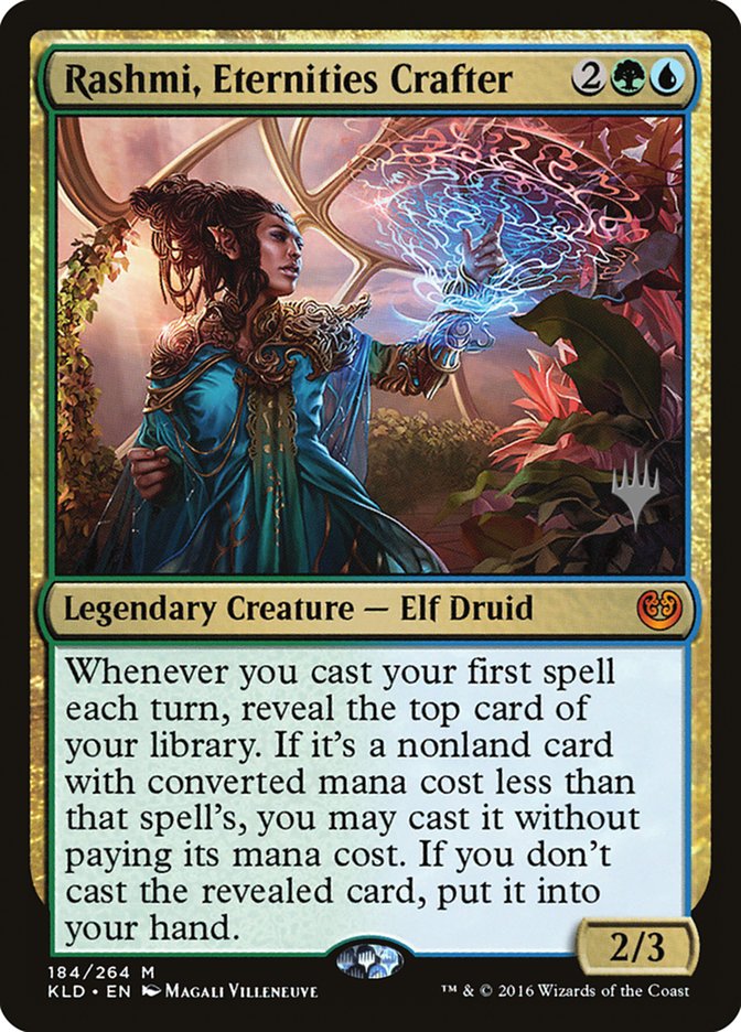 Rashmi, Eternities Crafter (Promo Pack) [Kaladesh Promos] | Pegasus Games WI