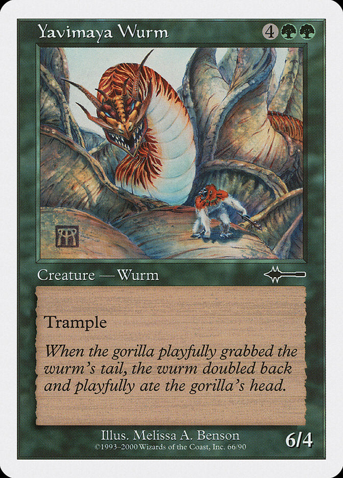 Yavimaya Wurm [Beatdown] | Pegasus Games WI