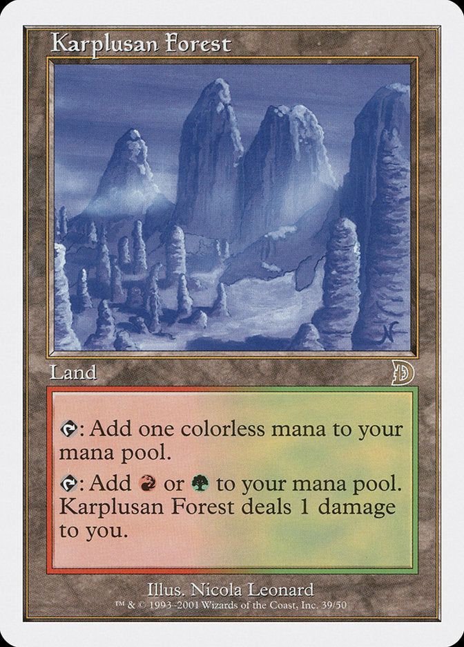 Karplusan Forest [Deckmasters] | Pegasus Games WI