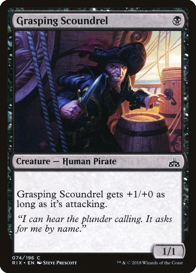 Grasping Scoundrel [Rivals of Ixalan] | Pegasus Games WI