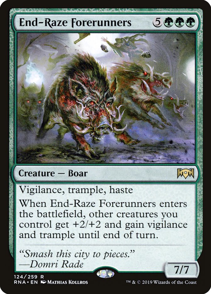 End-Raze Forerunners [Ravnica Allegiance] | Pegasus Games WI