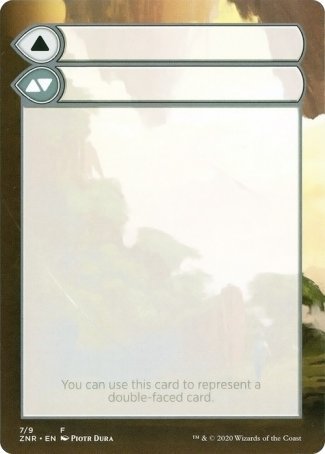 Helper Card (7/9) [Zendikar Rising Tokens] | Pegasus Games WI