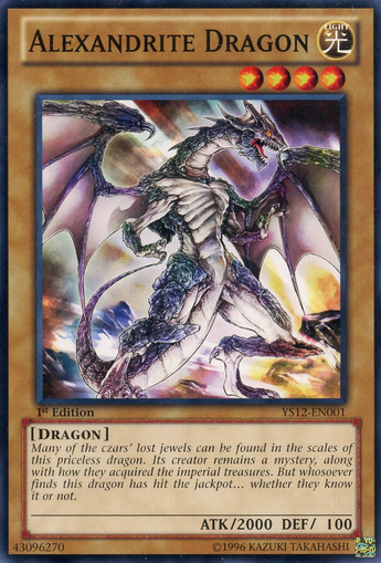 Alexandrite Dragon [YS12-EN001] Common | Pegasus Games WI