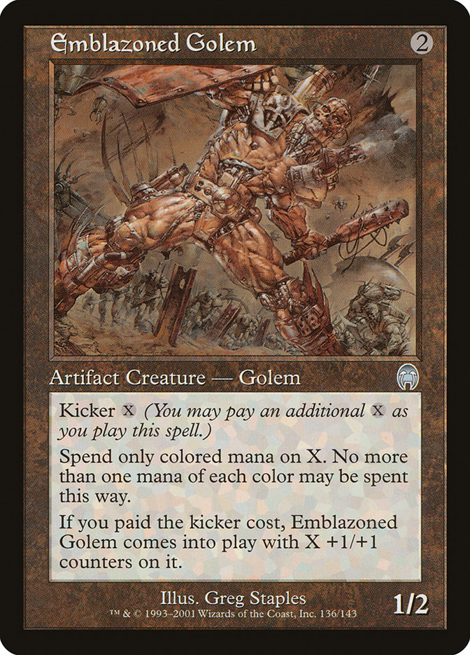 Emblazoned Golem [Apocalypse] | Pegasus Games WI