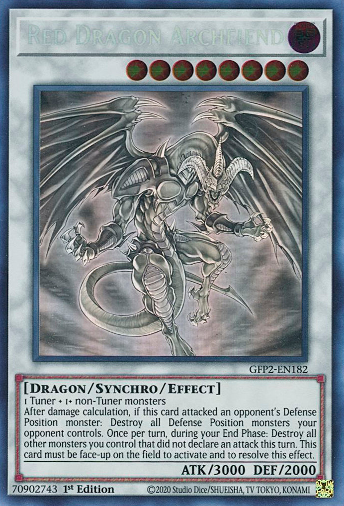 Red Dragon Archfiend [GFP2-EN182] Ghost Rare | Pegasus Games WI