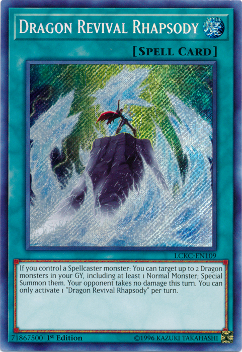 Dragon Revival Rhapsody [LCKC-EN109] Secret Rare | Pegasus Games WI