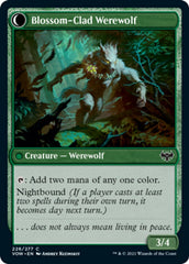 Weaver of Blossoms // Blossom-Clad Werewolf [Innistrad: Crimson Vow] | Pegasus Games WI