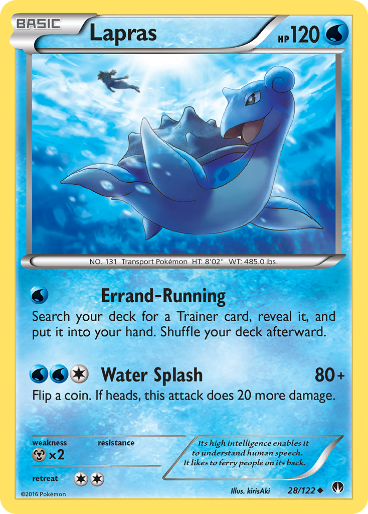 Lapras (28/122) [XY: BREAKpoint] | Pegasus Games WI