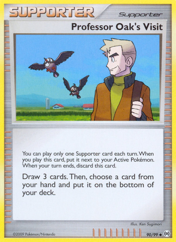 Professor Oak's Visit (90/99) [Platinum: Arceus] | Pegasus Games WI