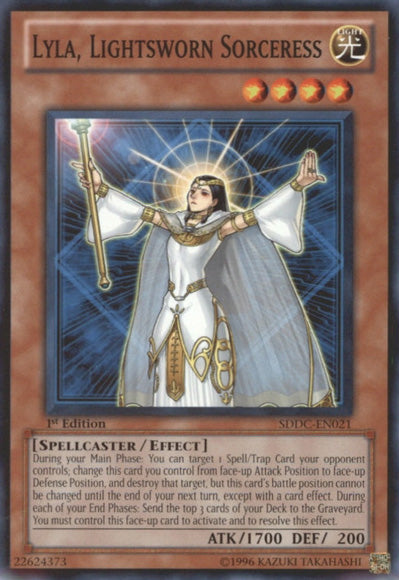 Lyla, Lightsworn Sorceress [SDDC-EN021] Common | Pegasus Games WI