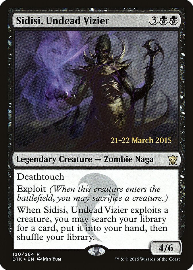 Sidisi, Undead Vizier [Dragons of Tarkir Prerelease Promos] | Pegasus Games WI