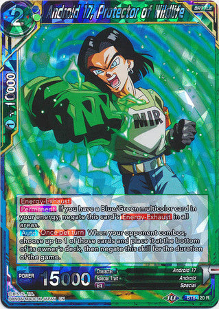 Android 17, Protector of Wildlife [BT8-120] | Pegasus Games WI