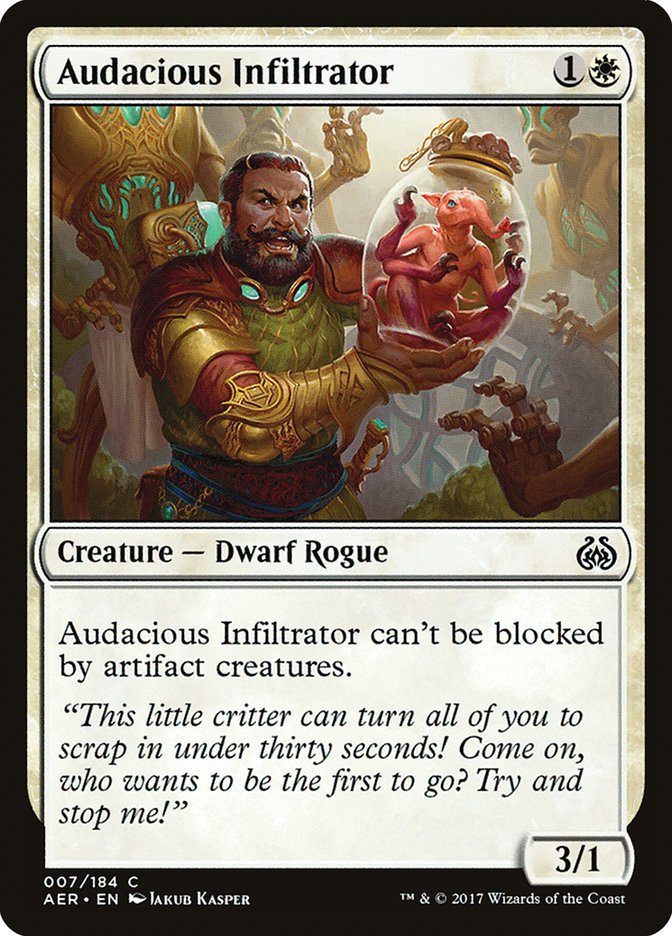 Audacious Infiltrator [Aether Revolt] | Pegasus Games WI