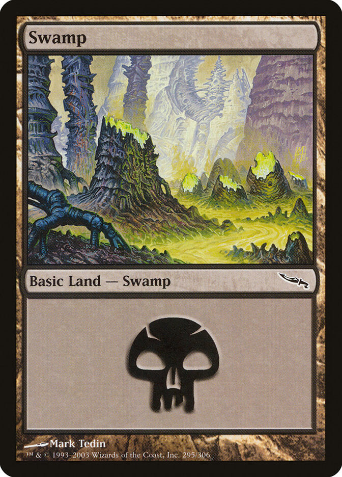 Swamp (295) [Mirrodin] | Pegasus Games WI