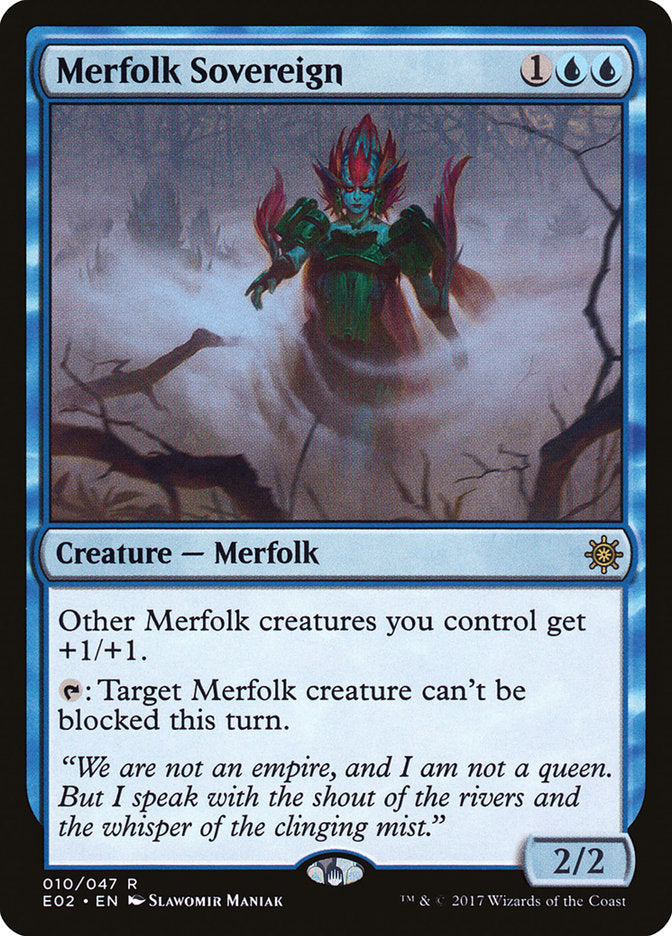 Merfolk Sovereign [Explorers of Ixalan] | Pegasus Games WI