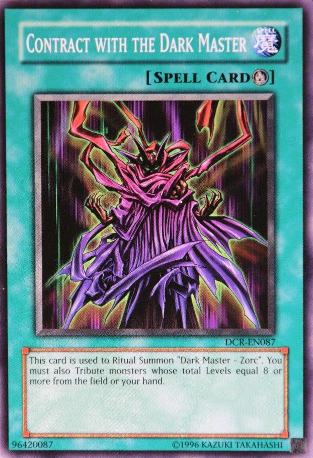 Contract with the Dark Master [DCR-EN087] Common | Pegasus Games WI