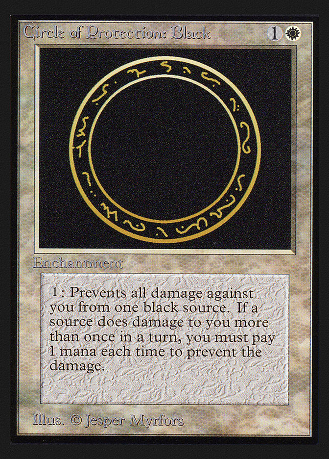 Circle of Protection: Black [International Collectors' Edition] | Pegasus Games WI