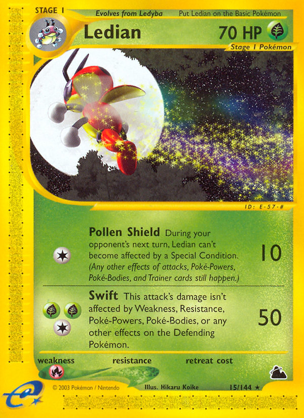 Ledian (15/144) [Skyridge] | Pegasus Games WI