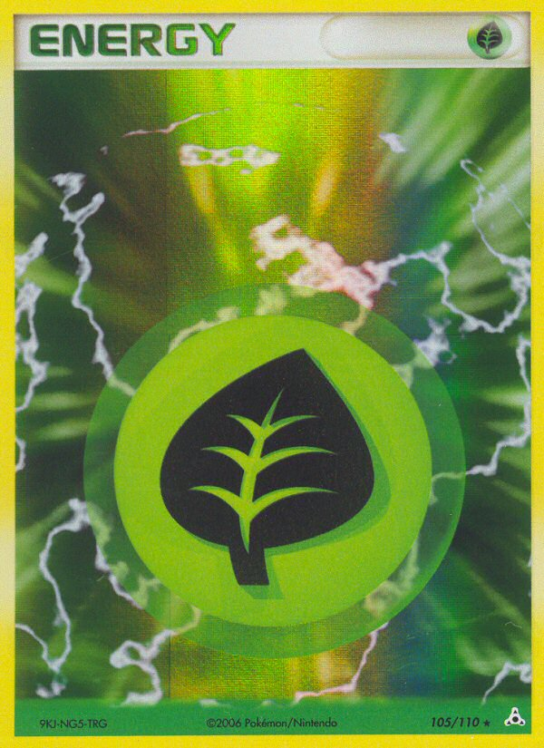 Grass Energy (105/110) [EX: Holon Phantoms] | Pegasus Games WI