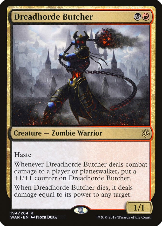 Dreadhorde Butcher [War of the Spark] | Pegasus Games WI