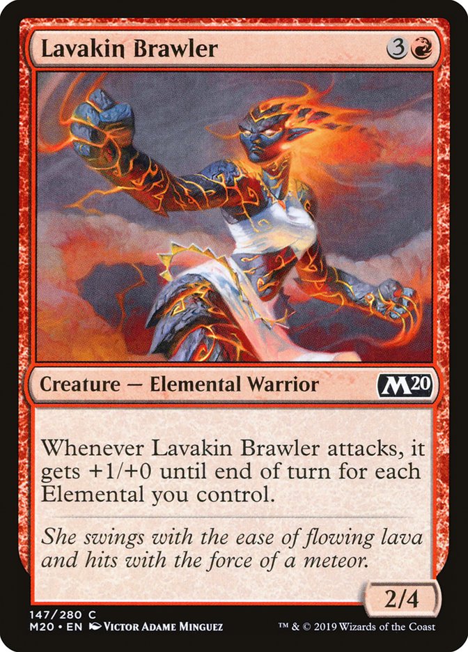 Lavakin Brawler [Core Set 2020] | Pegasus Games WI