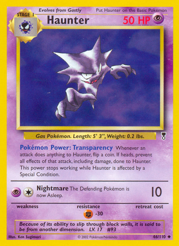 Haunter (46/110) [Legendary Collection] | Pegasus Games WI