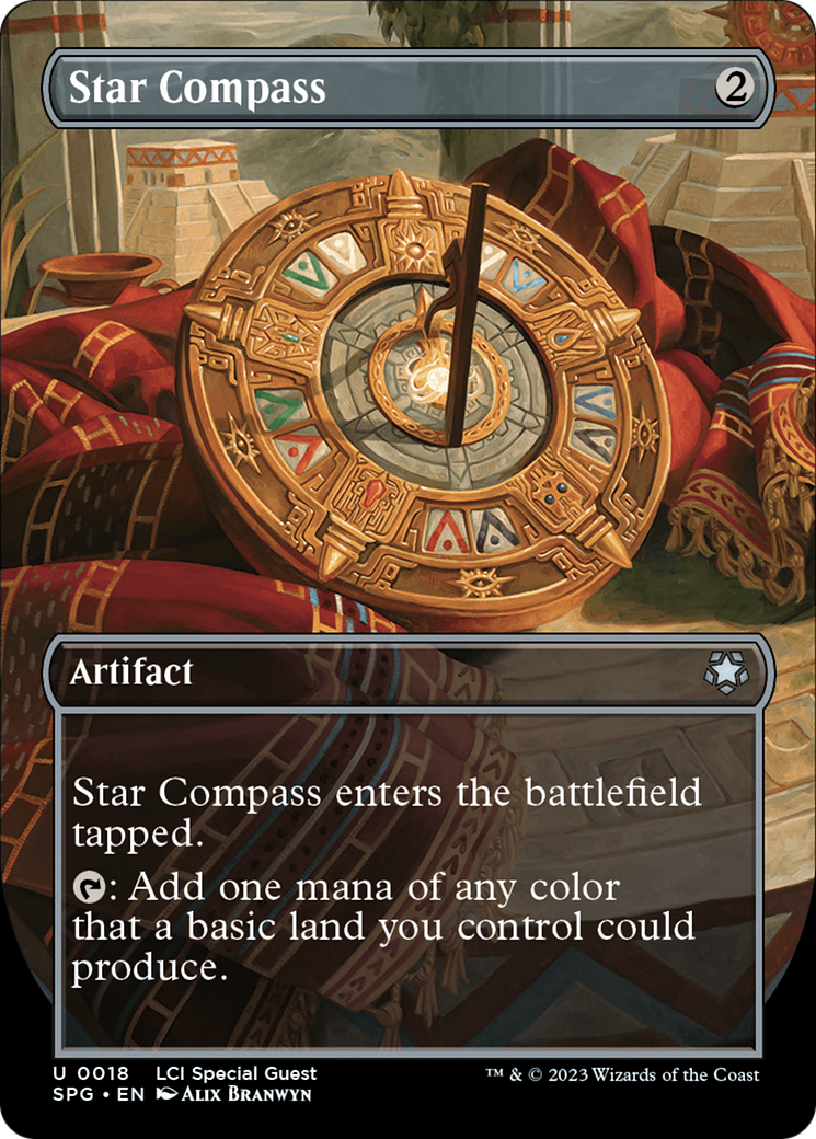 Star Compass (Borderless) [The Lost Caverns of Ixalan Special Guests] | Pegasus Games WI