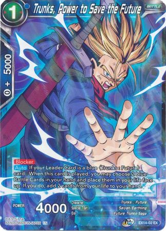 Trunks, Power to Save the Future [EX14-02] | Pegasus Games WI