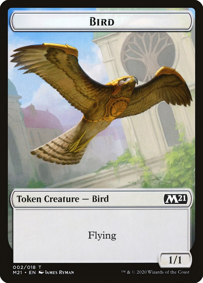 Bird Token [Core Set 2021 Tokens] | Pegasus Games WI