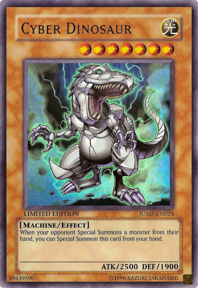 Cyber Dinosaur [JUMP-EN024] Ultra Rare | Pegasus Games WI