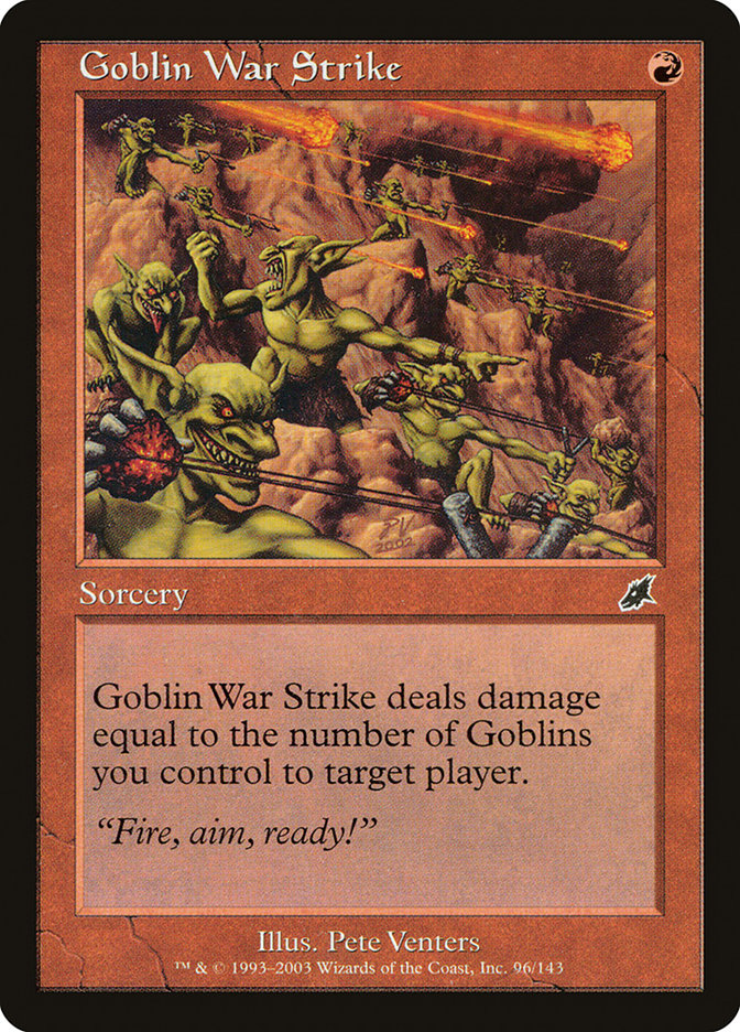 Goblin War Strike [Scourge] | Pegasus Games WI