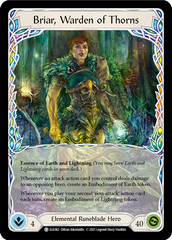 Briar, Warden of Thorns // Titan's Fist [ELE062 // ELE202] (Tales of Aria)  1st Edition Normal | Pegasus Games WI