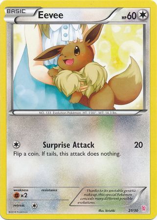 Eevee (21/30) [XY: Trainer Kit - Sylveon] | Pegasus Games WI