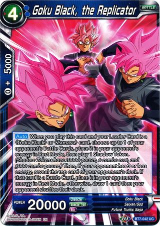 Goku Black, the Replicator [BT7-042] | Pegasus Games WI