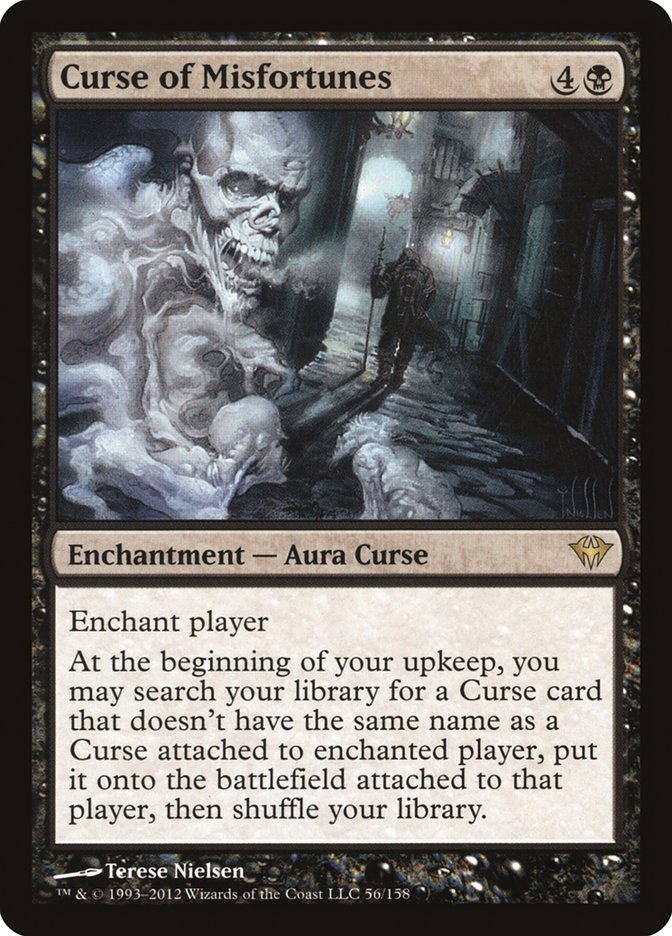 Curse of Misfortunes [Dark Ascension] | Pegasus Games WI
