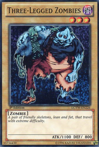 Three-Legged Zombies [LCYW-EN226] Super Rare | Pegasus Games WI