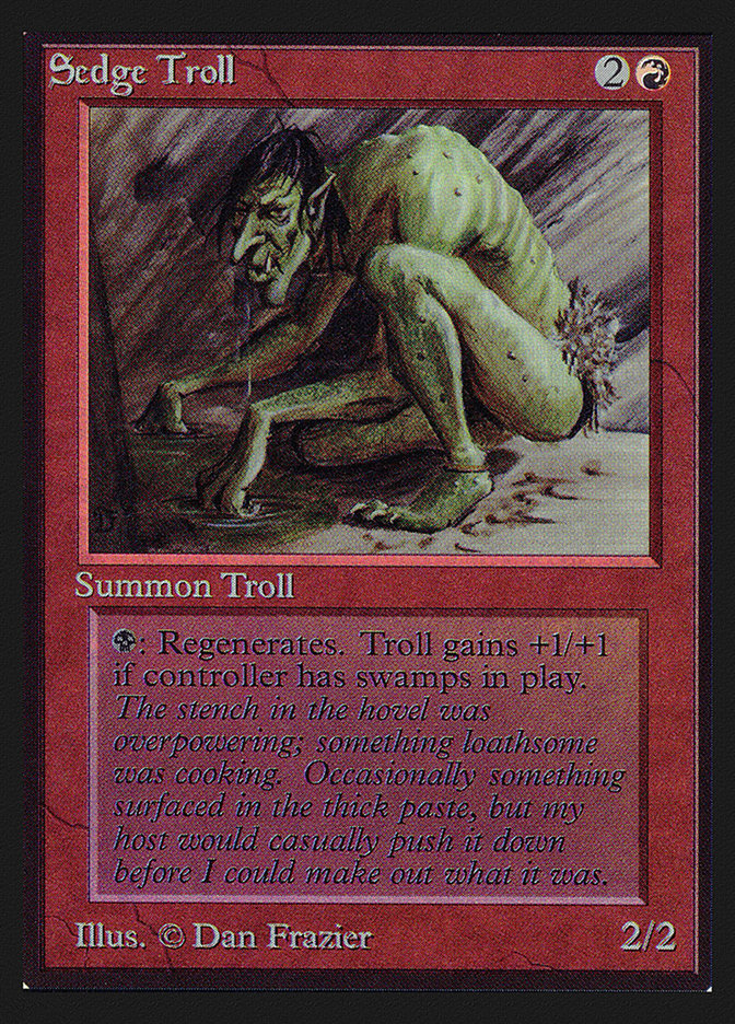 Sedge Troll [International Collectors' Edition] | Pegasus Games WI