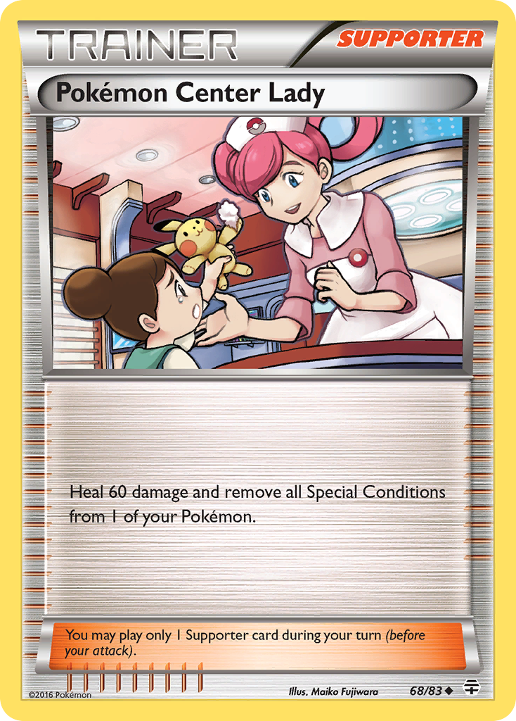 Pokemon Center Lady (68/83) [XY: Generations] | Pegasus Games WI