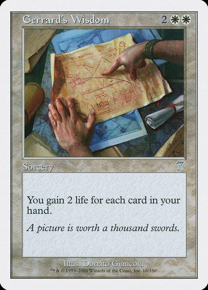 Gerrard's Wisdom [Seventh Edition] | Pegasus Games WI