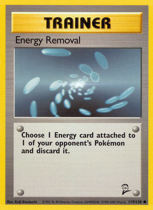 Energy Removal (119/130) [Base Set 2] | Pegasus Games WI