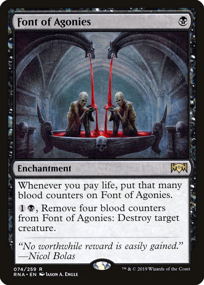 Font of Agonies [Ravnica Allegiance] | Pegasus Games WI