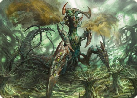 Zopandrel, Hunger Dominus Art Card [Phyrexia: All Will Be One Art Series] | Pegasus Games WI