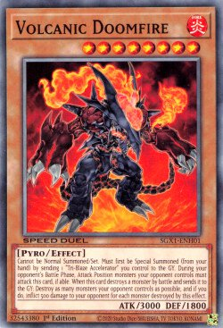 Volcanic Doomfire [SGX1-ENH01] Common | Pegasus Games WI