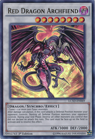 Red Dragon Archfiend [LC5D-EN069] Ultra Rare | Pegasus Games WI