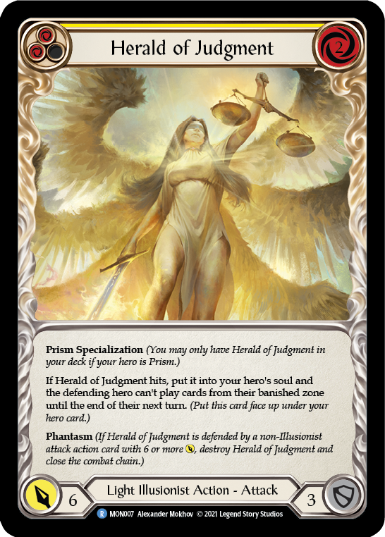 Herald of Judgment [MON007] 1st Edition Normal | Pegasus Games WI