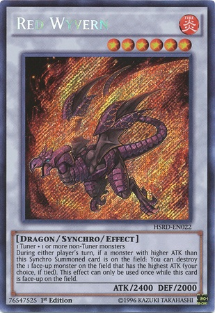 Red Wyvern [HSRD-EN022] Secret Rare | Pegasus Games WI