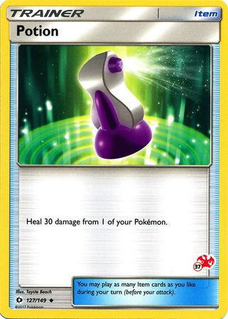 Potion (127/149) (Charizard Stamp #37) [Battle Academy 2020] | Pegasus Games WI