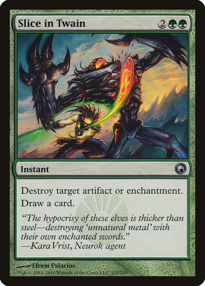 Slice in Twain [Scars of Mirrodin] | Pegasus Games WI